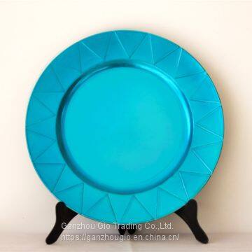 Plastic Charger Plate,christmas Decoration Plate Festival ProductsYF-60054 photo-2