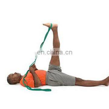 New Design Custom Print Polyester Cotton Stretching Yoga Strap photo-4