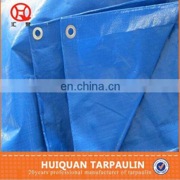 All purpose 200gsm-210gsm polyethylene tarpaulin&6.35oz waterproof blue tarp