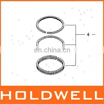 Deutz F6L912 piston ring set 04231722