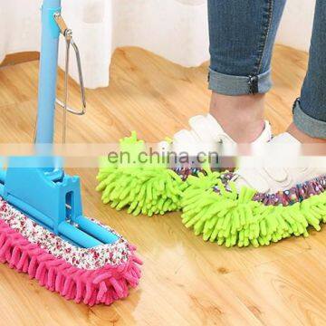 Household Cleaning Tools Floor Cleaning MOP Slippers Microfiber Chenille Shoe Covers photo-4