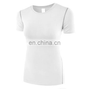 Base Layer Undershirts Active Athletic Dry Women's Short Sleeve Compression Shirt photo-2