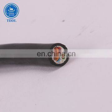 0.6/1kV low voltage flame retardant yjv 3 core 6mm2 copper core XLPE insulated PVC jacket electrical power cable