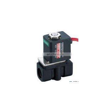 2/2 way solenoid valve with engineering plastic body