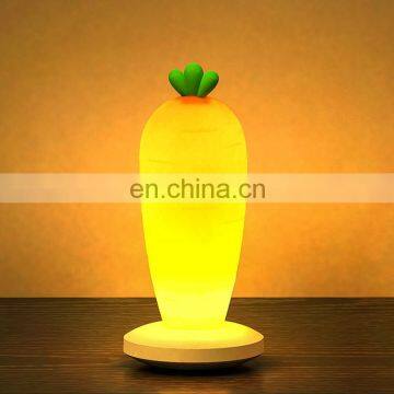 Newish Amazon Carrot Night Light Adjustable Plug-in Remote Touch Led Table Desk Lamp 3d Light photo-4