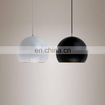 Modern Style New Design Aluminum & Black Hanging Round Ball Pendent Light photo-5