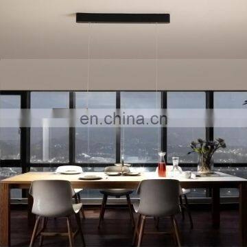 Dining room chandelier creative long living room iron art lamp simple and fashionable dining room bar coffee shop lamp