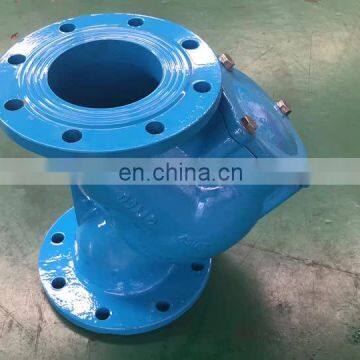 China factory price PN16 ductile iron y type water filter GGG50 3 inch DN80 flange y strainer