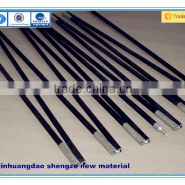 FRP tent poles, folding fiberglass tent pole, tent frame