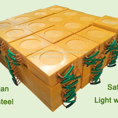 UHMW Polyethylene Crane Outrigger Mats RV Leveling Jack Pad Cribbing Pads photo-4