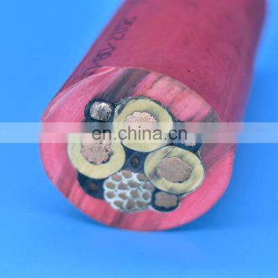 Compound round rubber sheathed reeling cable TSCGEWOEU TSCGEWOU cable for crane and lifting equipment