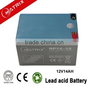 New 12v 14ah Gelled Battery for Power Supply photo-2