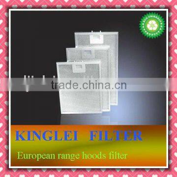 cooker hood filter plastic lock button and aluminum frame