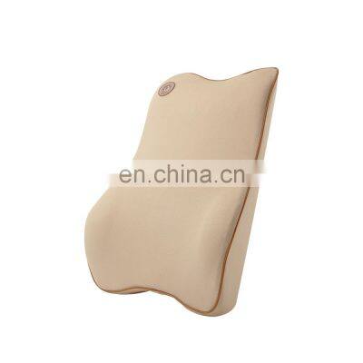 Car Neck Pillow Space Memory Cotton Back Support 1 Set Headrest Massage Cushion Cover Vehicular Car Pillow Auto Car Accessories