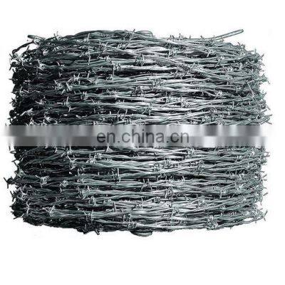 Wholesale 591 ft. 12-Gauge 4-Point High-Tensile Classic Hot Dipped Galvanized Barbed Wire