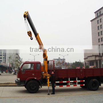 3.2ton Dongfeng Cargo Truck Mounted Crane