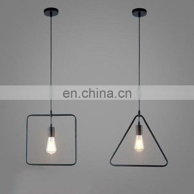 Simple Design Artistic Style Pendant Light E27 Office Hanging Lamps