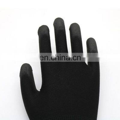 Safety Working 10 Black Pu Coated Gloves photo-5