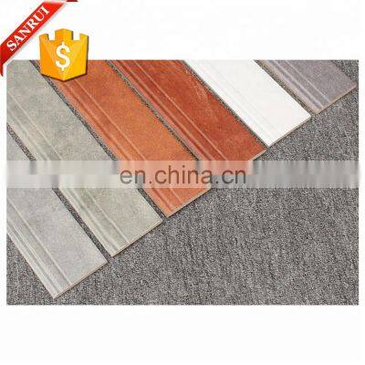 China Suppliers Wood Effect Ceramic Skirting Tile for Sale photo-3