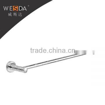 WESDA WESDA Polished 201 Stainless steel Bathroom towel rail Modern sanitary ware bathroom accessory luxurious towel bars