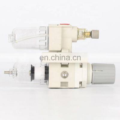 Different Pressure Drain Double Strand Aluminum Alloy Material High Precision Filtration Air Pneumatic Unit