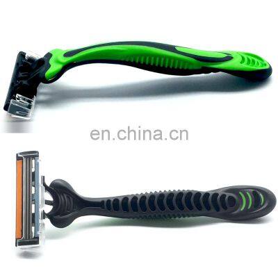 China Factory Wholesale Low Price Men's Fashion Razor Three-blade Shaving Knife