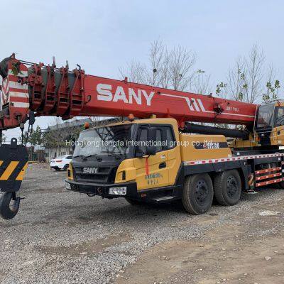 Used SANY STC750 75 Ton Truck Hydraulic Mobile Crane