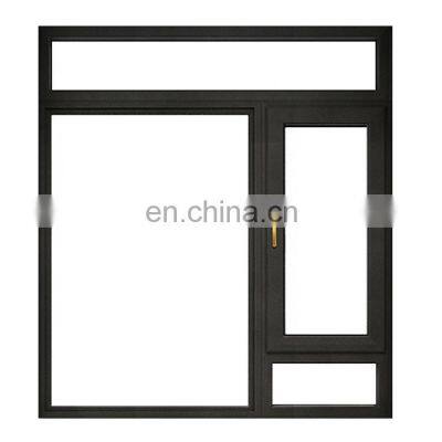 Hot Sale China Factory Grey Aluminum Windows Double Glazed Window photo-2