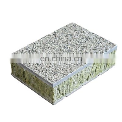 50Mm Customizable Cleanroom Glass Roof Price Turkey Decorative Rock Wool Sandwich Wall Panel