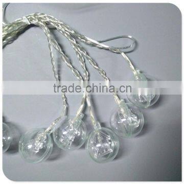 Cotton Ball Light String Christmas Decor Wholesale Clear Cable Christmas Ball Ornaments photo-5