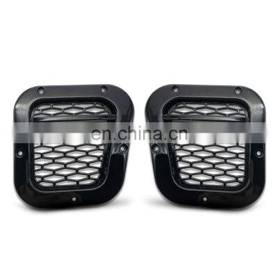 Car auto parts tuning air vent side vents grill 1pair left and right ABS for Land rover defender parts