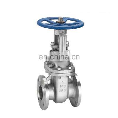 COVNA DN150 6 inch ANSI Class 150 Rising Stem CF8M Stainless Steel Handwheel Flanged Gate Valve