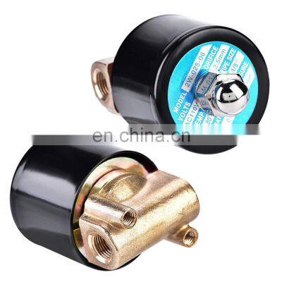 COVNA DN8 1/4 Inch 2 Way 12V 24V DC Normally Closed Miniature Brass Diesel Fuel Solenoid Valve photo-4