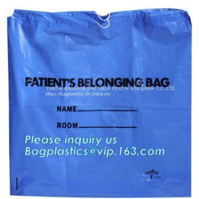 Biodegradable Drawstring Patient Belongings Bag,Manufacturer of Patient Belonging Bag With Rigid Handle OEM Available Online Manufacturer photo-5