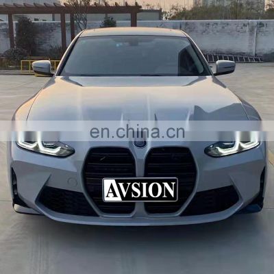 ABS PP material of bumpers grille headlights tail lip exhaust for BMW G20/G28 upgrade to M3 style