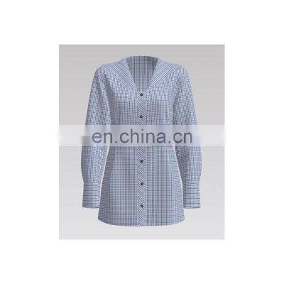 New Development Design small checked yarn-dyed poplin 100% Cotton  for shirt