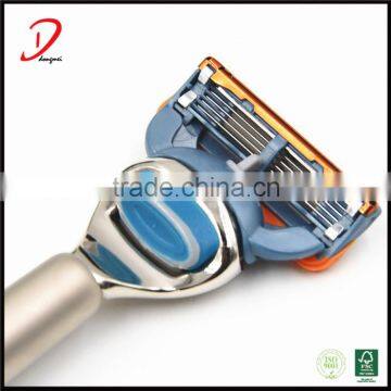 High Quality Metal Handle Shaving Razor and Razor Stand photo-4