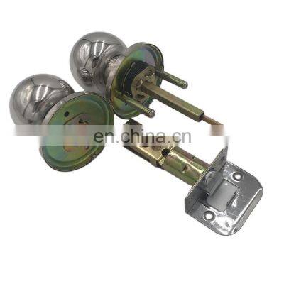 Mortise Cylindrical Ball Brass Door Knob Lock Handle Round Shape photo-5