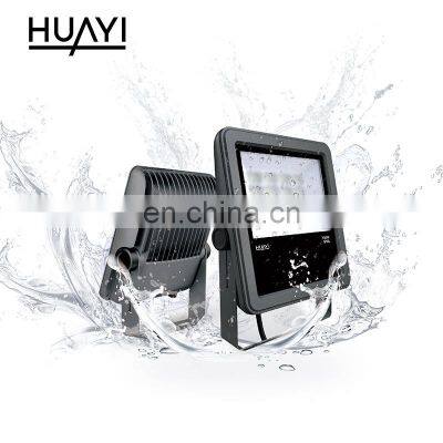 HUAYI High Lumen 10w 20w 30w 50w 100w Smd Outdoor Stadium Ip66 Waterproof Led Floodlight