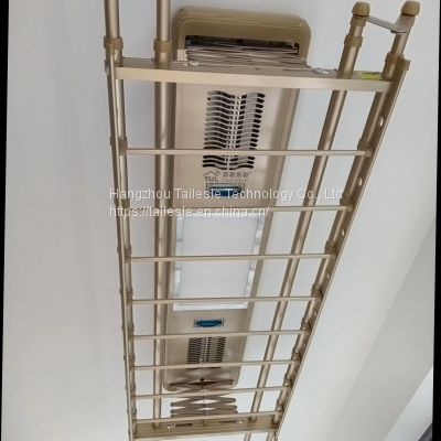 Remote control electric heatd clothes drying rack