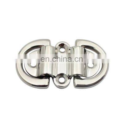 Factory Wholesale 316 Stainless Steel Folding Pad Eye Marine Hardware Boat Folding Pad Eye Sailboat Hardware