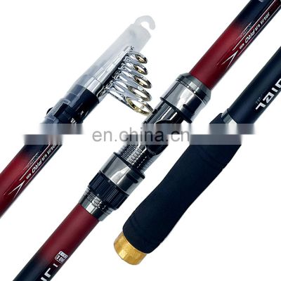 Cheap price 2.1m/2.4m/2.7m/3.0m/3.6m Sea Carbon Fiber Reel Fly Fishing Rods Blank Carp Rod Pole Fishing Rod Telescopic