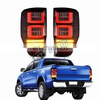 Maictop car accessories Taillamp Rear LED Tail light with moving signal for Ranger T6 T7 2012-2018