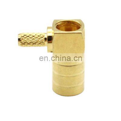 Right Angle SMB Female Crimp For RG316 RG174 Cable Coaxial Connector