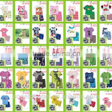 wholesale cotton pajamas pijamas kids clothes AG-SL03