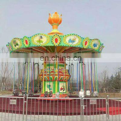 Factory Price Outdoor Commercial Amusement Park Merry go Round Carousel Horse