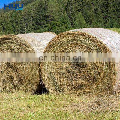 HDPE 1.23x3000m hay net round bale slow feeder pallet wrap nets