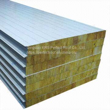 Metal Rock Wool Sandwich Roof Panel / Wall Panel photo-3