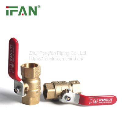 IFAN Heat Resistant Ball Valve Forging Brass Ball Valve for Plumbing System