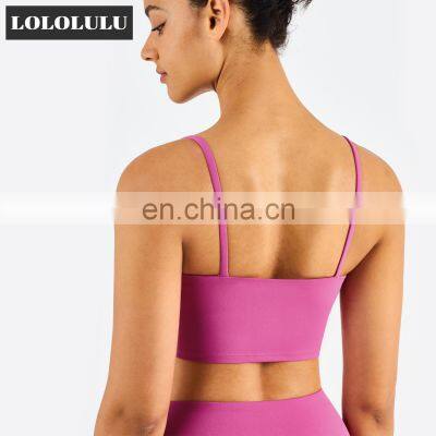 High Impact Fitness Sports Bras Breathable Sling Factory Sale Yoga Tank Tops